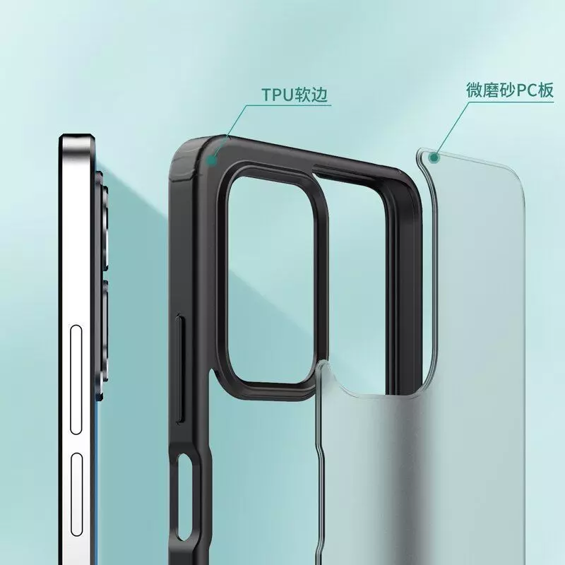 Чехол бампер для Xiaomi Redmi A1 / Redmi A2 Anomaly Fusion Transparent (Прозрачный) Чехол бампер для Xiaomi Redmi A1 / Redmi A2 Anomaly Fusion Transparent (Прозрачный)