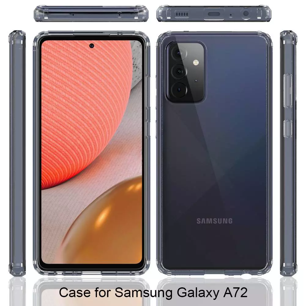 Чохол бампер для Samsung Galaxy A53 5G Anomaly Fusion Transparent (Прозорий)