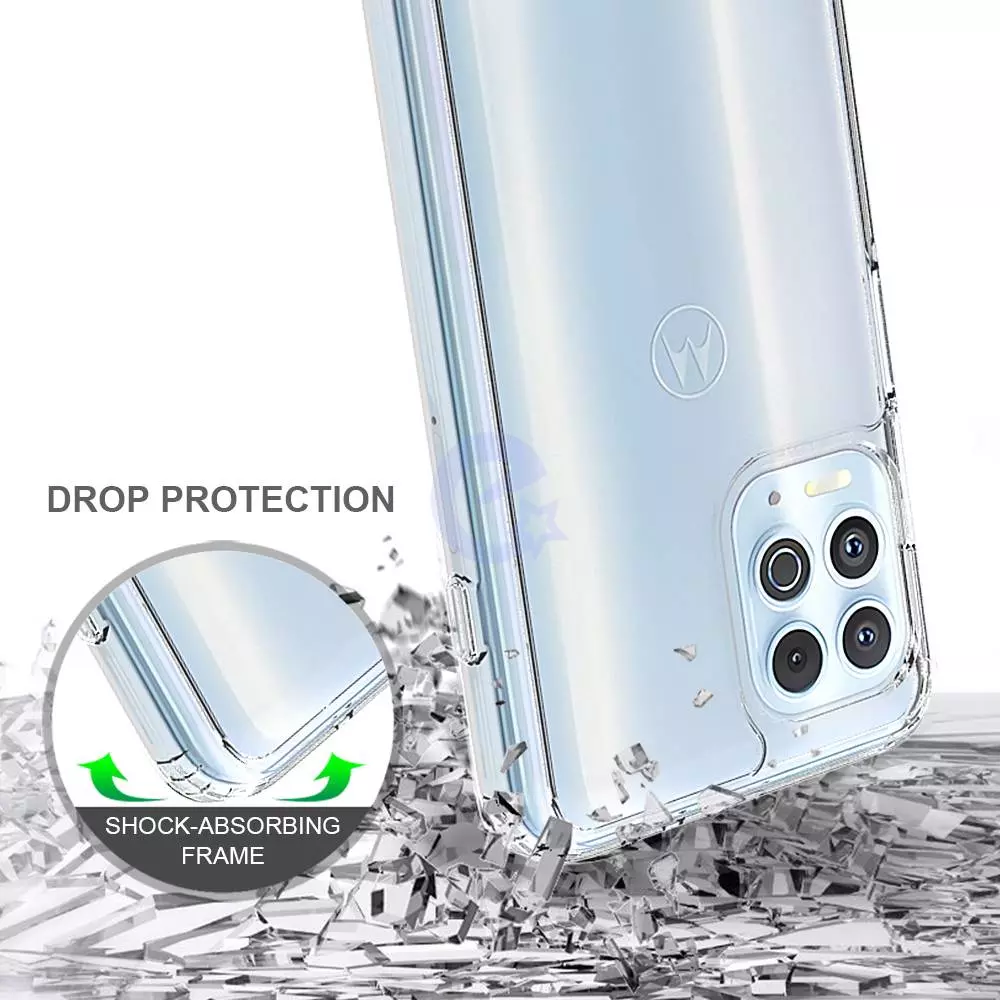 Чохол бампер для Motorola Moto G Stylus 5G Anomaly Fusion Transparent (Прозорий)