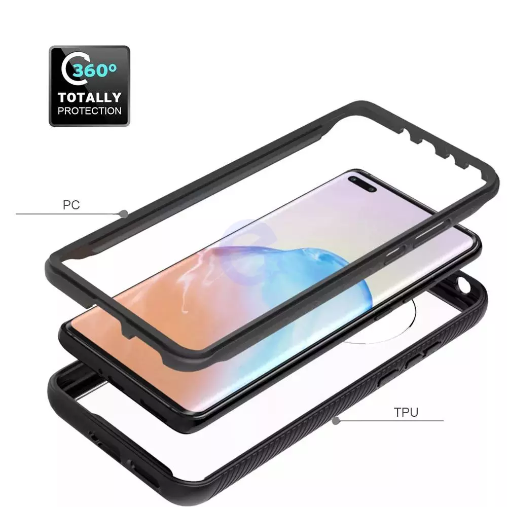 Противоударный чехол бампер для Huawei Mate 50 Pro Anomaly Hybrid 360 Sky Blue / Grey (Небесно Синий / Серый) Противоударный чехол бампер для Huawei Mate 50 Pro Anomaly Hybrid 360 Sky Blue / Grey (Небесно Синий / Серый)