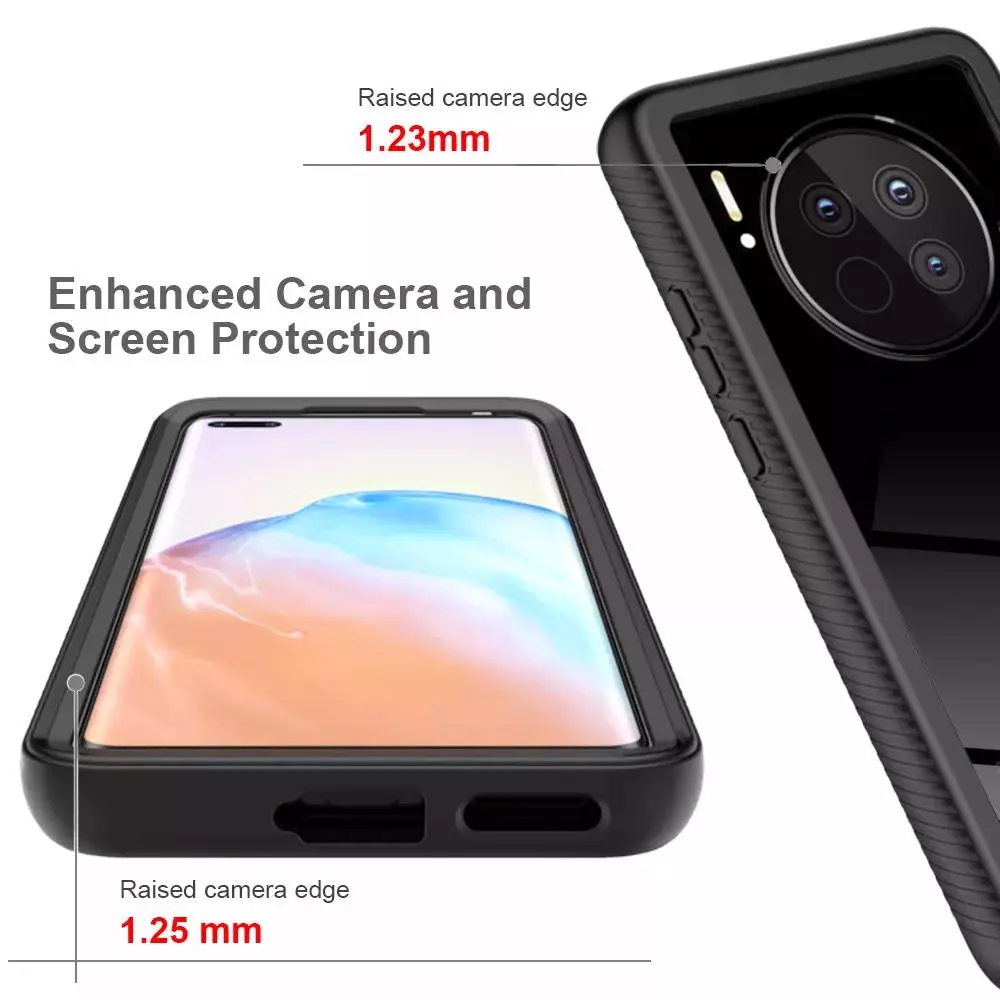 Противоударный чехол бампер для Huawei Mate 50 Pro Anomaly Hybrid 360 Black / Blue (Черный / Синий) Противоударный чехол бампер для Huawei Mate 50 Pro Anomaly Hybrid 360 Black / Blue (Черный / Синий)