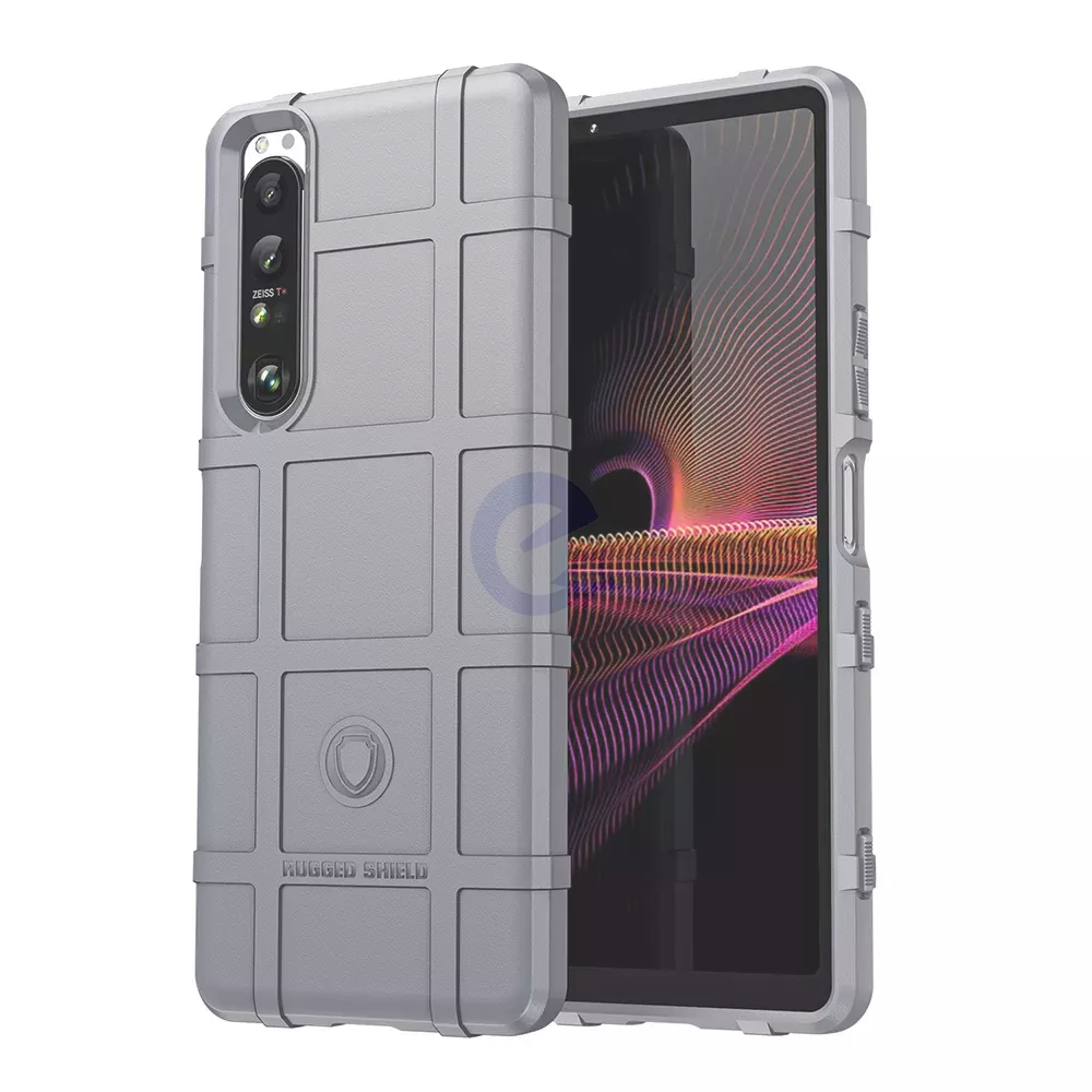 Противоударный чехол бампер для Motorola Moto G72 Anomaly Rugged Shield Grey (Серый)