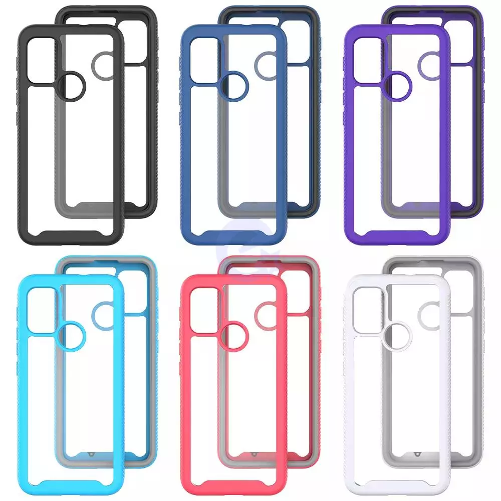 Противоударный чехол бампер для Motorola Moto G73 Anomaly Hybrid 360 Black (Черный)