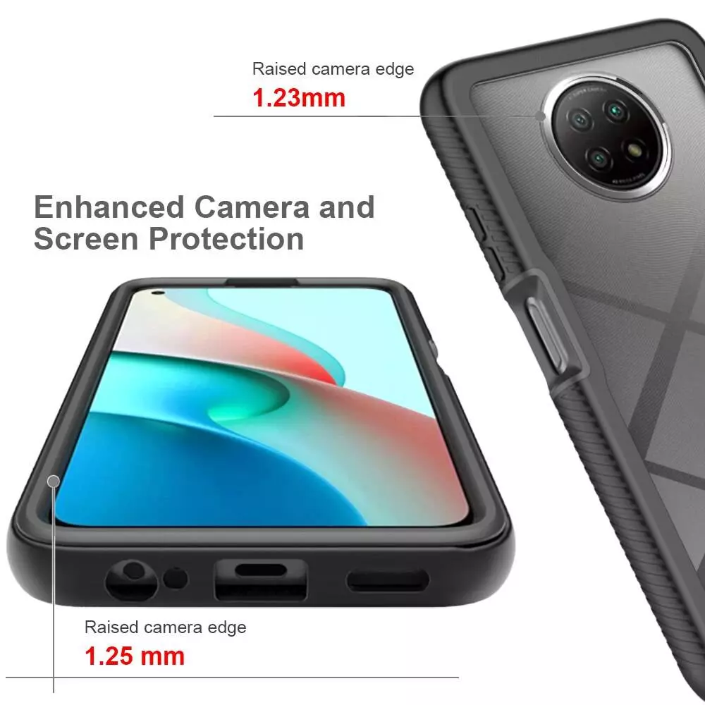 Противоударный чехол бампер для Nokia G50 Anomaly Hybrid 360 Red (Красный)