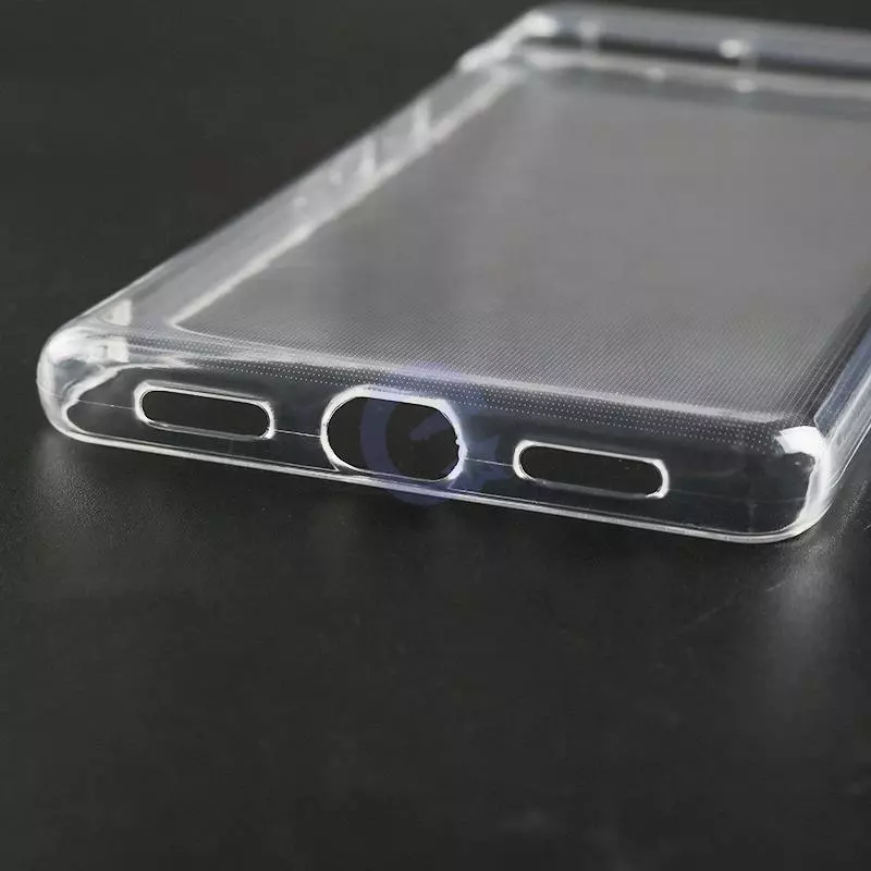 Ультратонкий чехол бампер для Google Pixel 7 Pro Anomaly Jelly Transparent (Прозрачный)