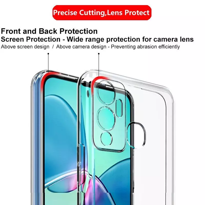 Ультратонкий чехол бампер для Infinix Hot 20 Play Anomaly Jelly Transparent (Прозрачный)