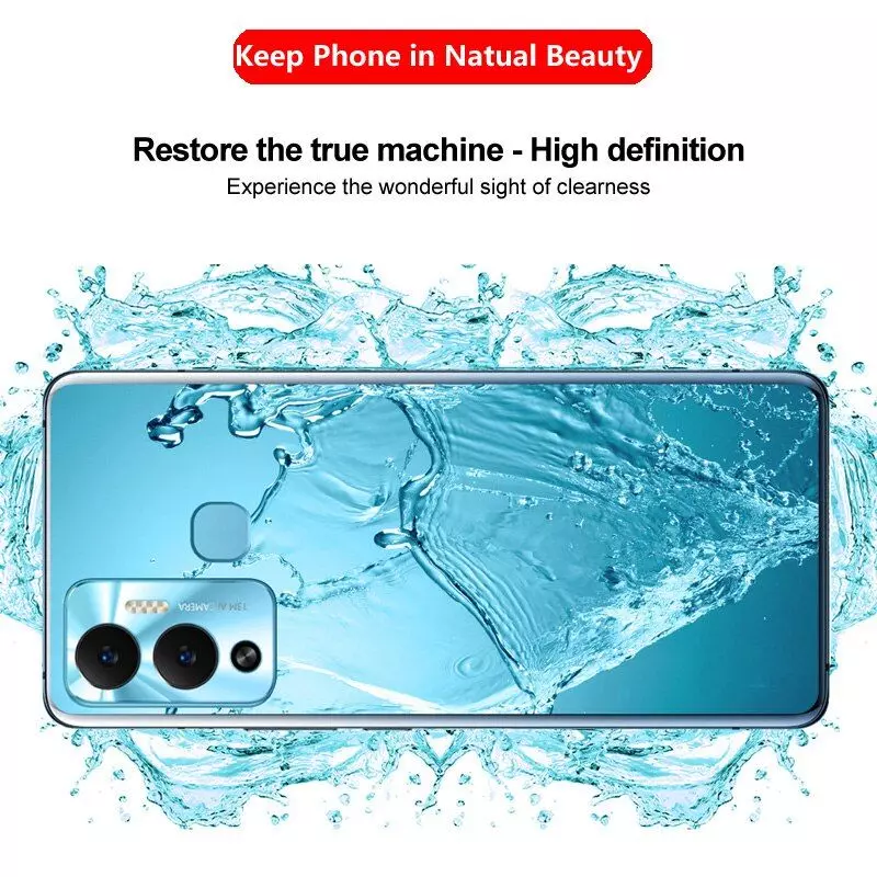 Ультратонкий чехол бампер для Infinix Hot 20 Play Anomaly Jelly Transparent (Прозрачный)