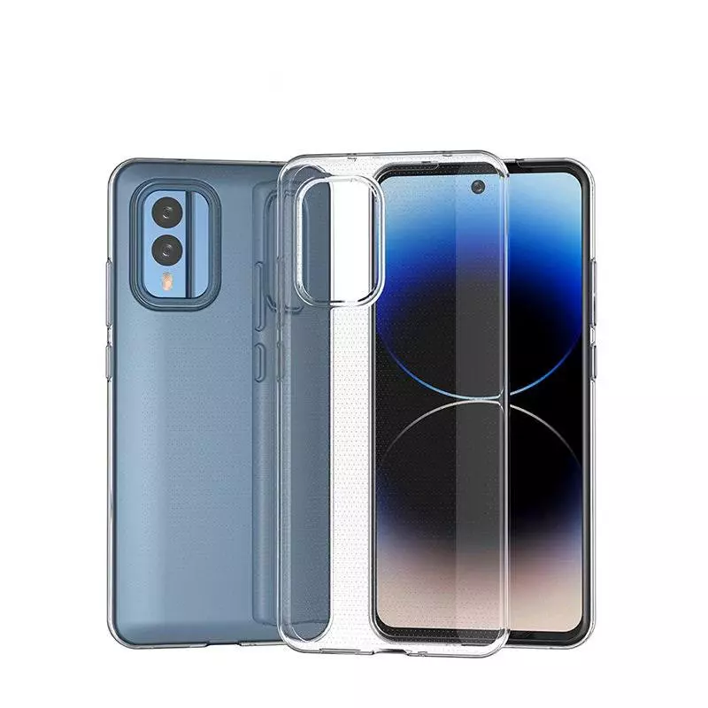 Ультратонкий чехол бампер для Nokia X30 Anomaly Jelly Transparent (Прозрачный) Ультратонкий чехол бампер для Nokia X30 Anomaly Jelly Transparent (Прозрачный)