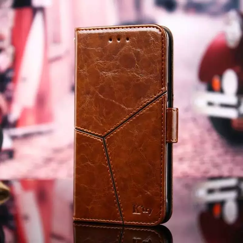 Премиальный чехол книжка для OnePlus 11 Anomaly K&#039;try Premium Light Brown (Светло Коричневый)