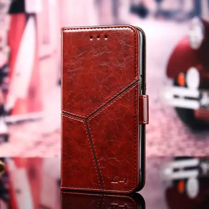 Преміальний чохол книжка для Vivo Y02s Anomaly K&#039;try Premium Dark Brown (Темно Коричневий)