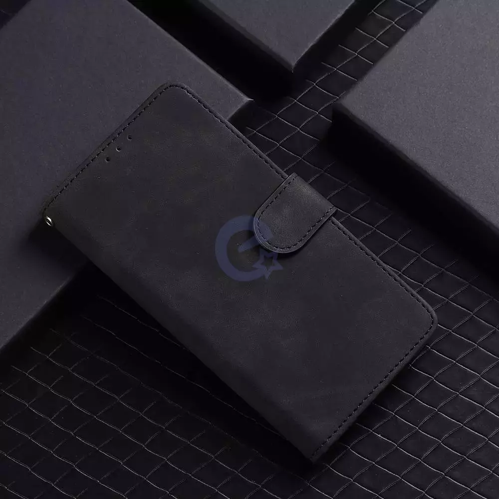 Чехол книжка для Samsung Galaxy S23 Anomaly Leather Book Black (Черный)