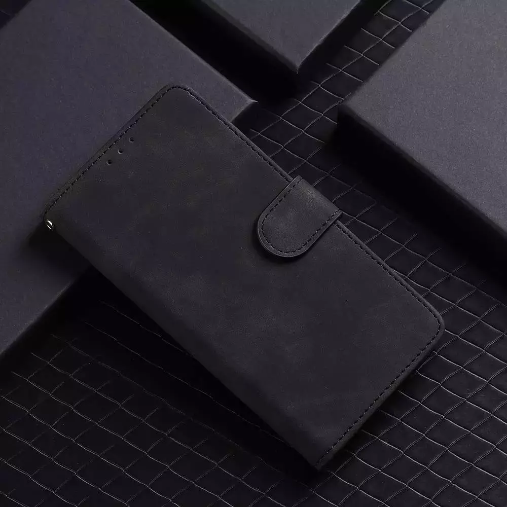 Чехол книжка для Infinix Hot 20 Anomaly Leather Book Black (Черный)