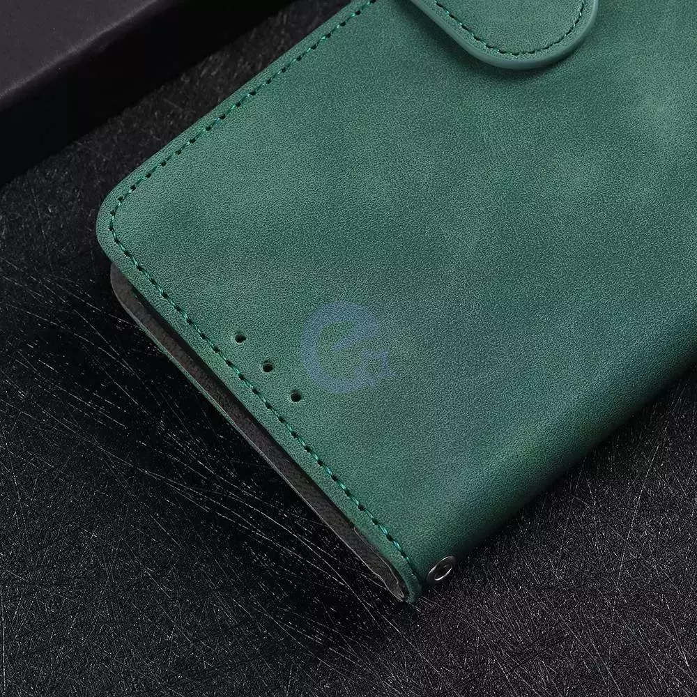 Чехол книжка для Oppo A17k Anomaly Leather Book Green (Зеленый)