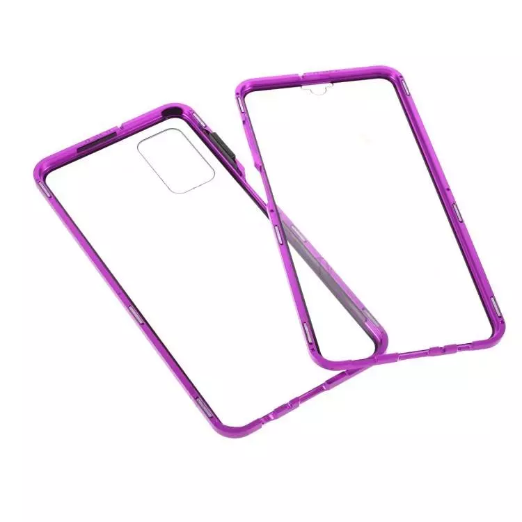 Чохол бампер для OnePlus 9 (IN/CN) Anomaly Magnetic 360 With Glass Black (Чорний)