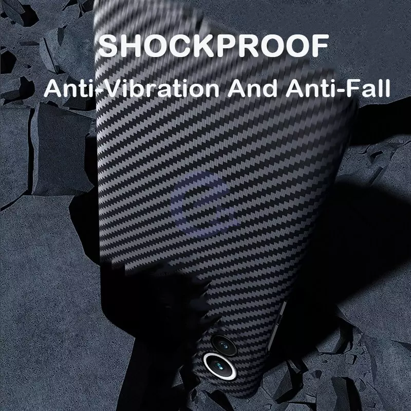 Ультратонкий чохол бампер для Xiaomi Mi 11 Lite / 11 Lite 5G NE Anomaly PC Carbon Blue (Синій)