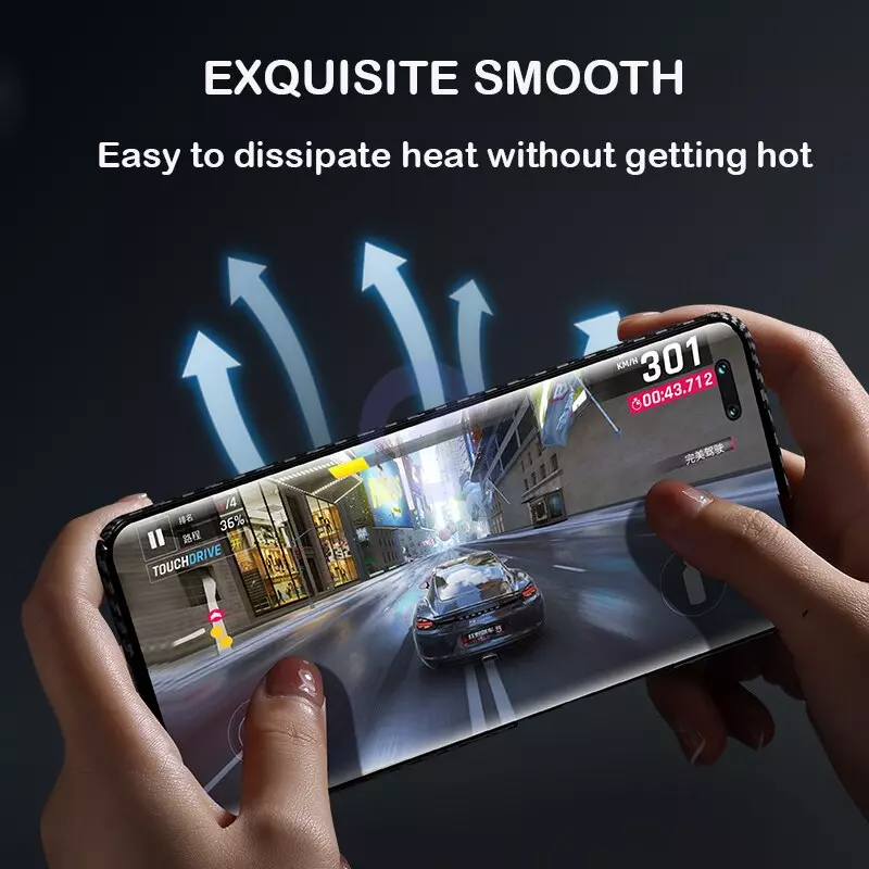 Ультратонкий чохол бампер для Xiaomi Mi 11 Lite / 11 Lite 5G NE Anomaly PC Carbon Blue (Синій)