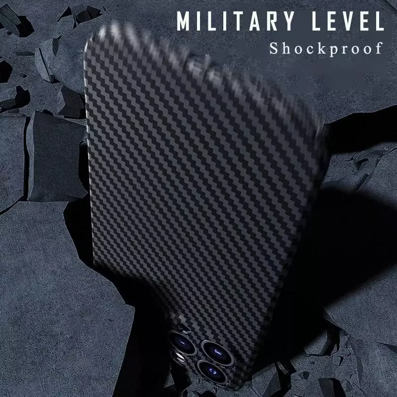 Ультратонкий чохол бампер для iPhone 14 Anomaly PC Carbon Blue (Синій) Ультратонкий чохол бампер для iPhone 14 Anomaly PC Carbon Blue (Синій)