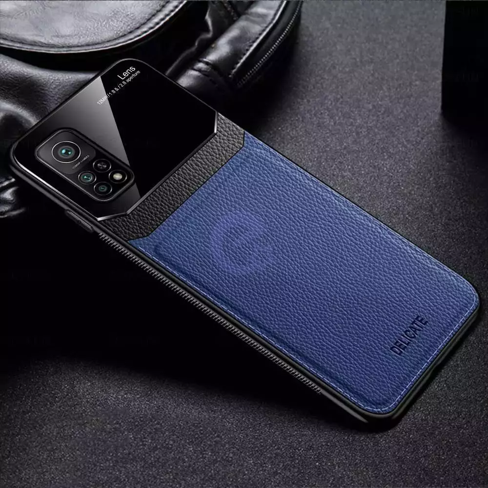 Чехол бампер для Xiaomi Poco X3 GT / Redmi Note 10 Pro 5G Anomaly Plexiglass Blue (Синий)