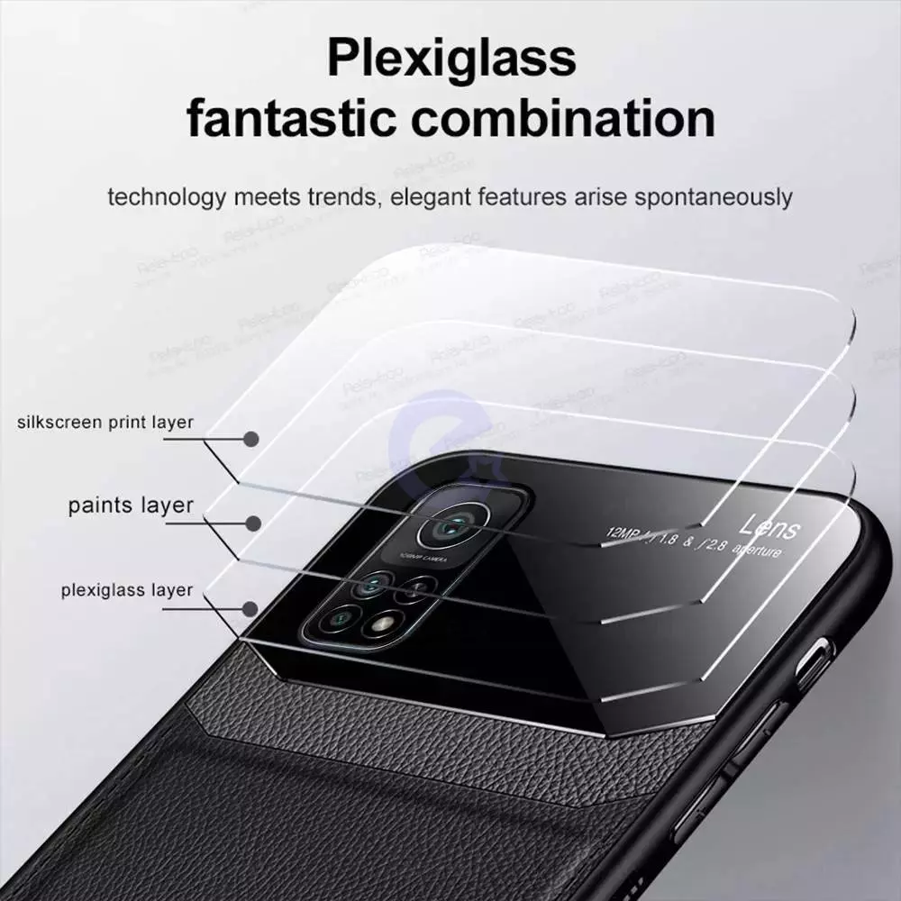 Чехол бампер для Xiaomi Poco X3 GT / Redmi Note 10 Pro 5G Anomaly Plexiglass Black (Черный)