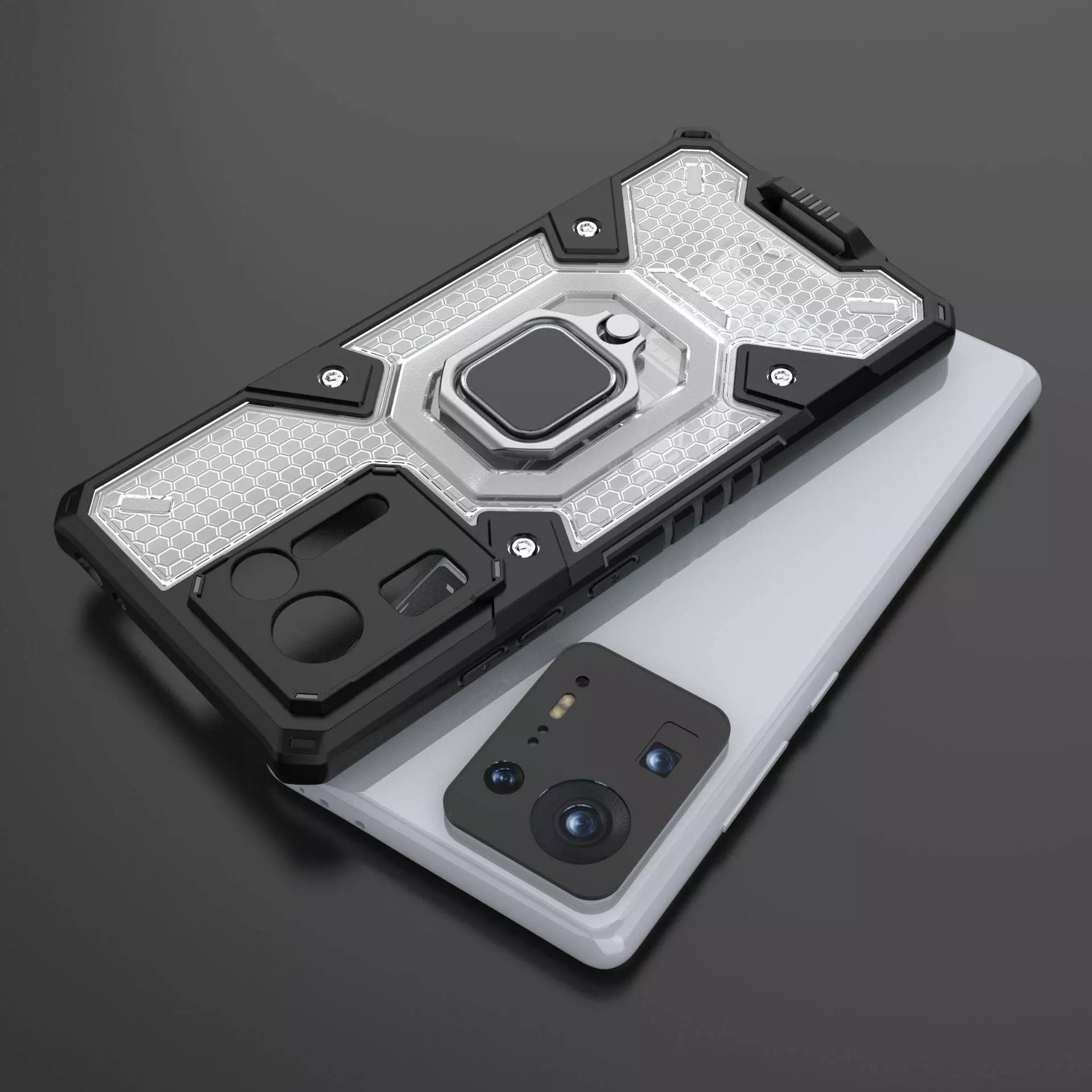 Чехол бампер для Xiaomi 13 Anomaly Ring Hybrid Blue (Синий)