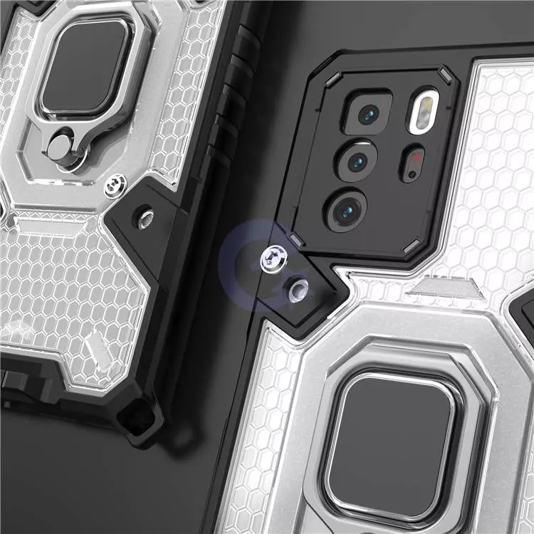 Чохол бампер для Xiaomi Mi 11 Lite / 11 Lite 5G NE Anomaly Ring Hybrid Grey (Сірий)