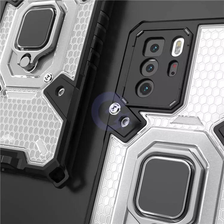 Чехол бампер для Xiaomi Mi 11 Pro Anomaly Ring Hybrid Grey (Серый)
