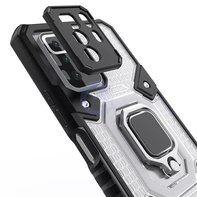 Чохол бампер для Xiaomi Mi 11 Lite / 11 Lite 5G NE Anomaly Ring Hybrid Grey (Сірий)