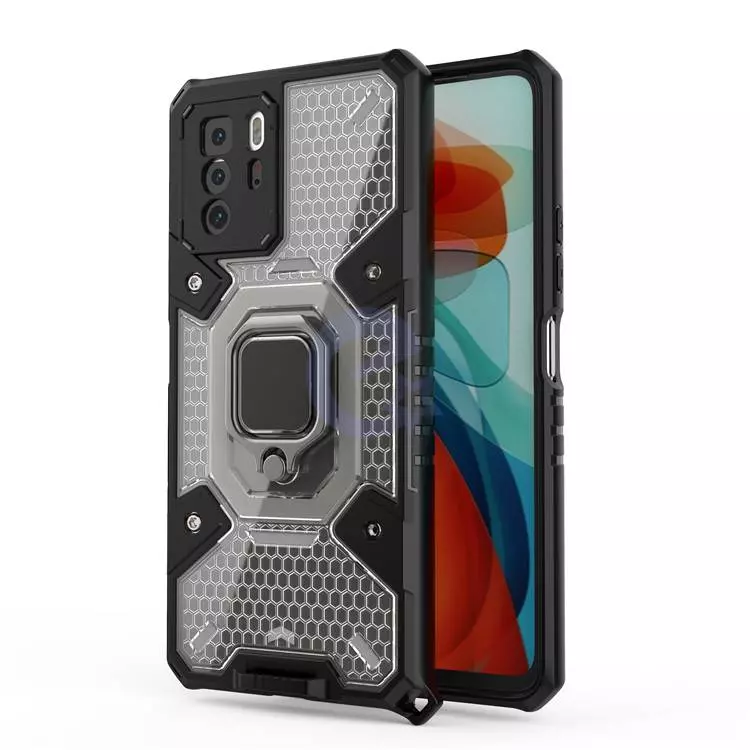 Чохол бампер для Xiaomi Mi 11 Lite / 11 Lite 5G NE Anomaly Ring Hybrid Grey (Сірий)
