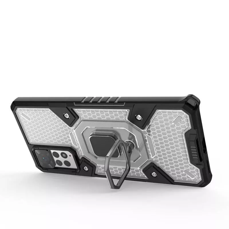 Чехол бампер для Xiaomi Redmi Note 11 / Redmi Note 11S Anomaly Ring Hybrid Grey (Серый)