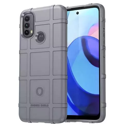 Протиударний чохол бампер для Motorola Moto E20 / E30 / E40 Anomaly Rugged Shield Grey (Сірий)