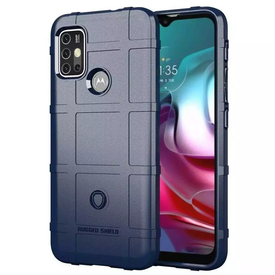 Противоударный чехол бампер для Oppo A58 4G Anomaly Rugged Shield Blue (Синий)