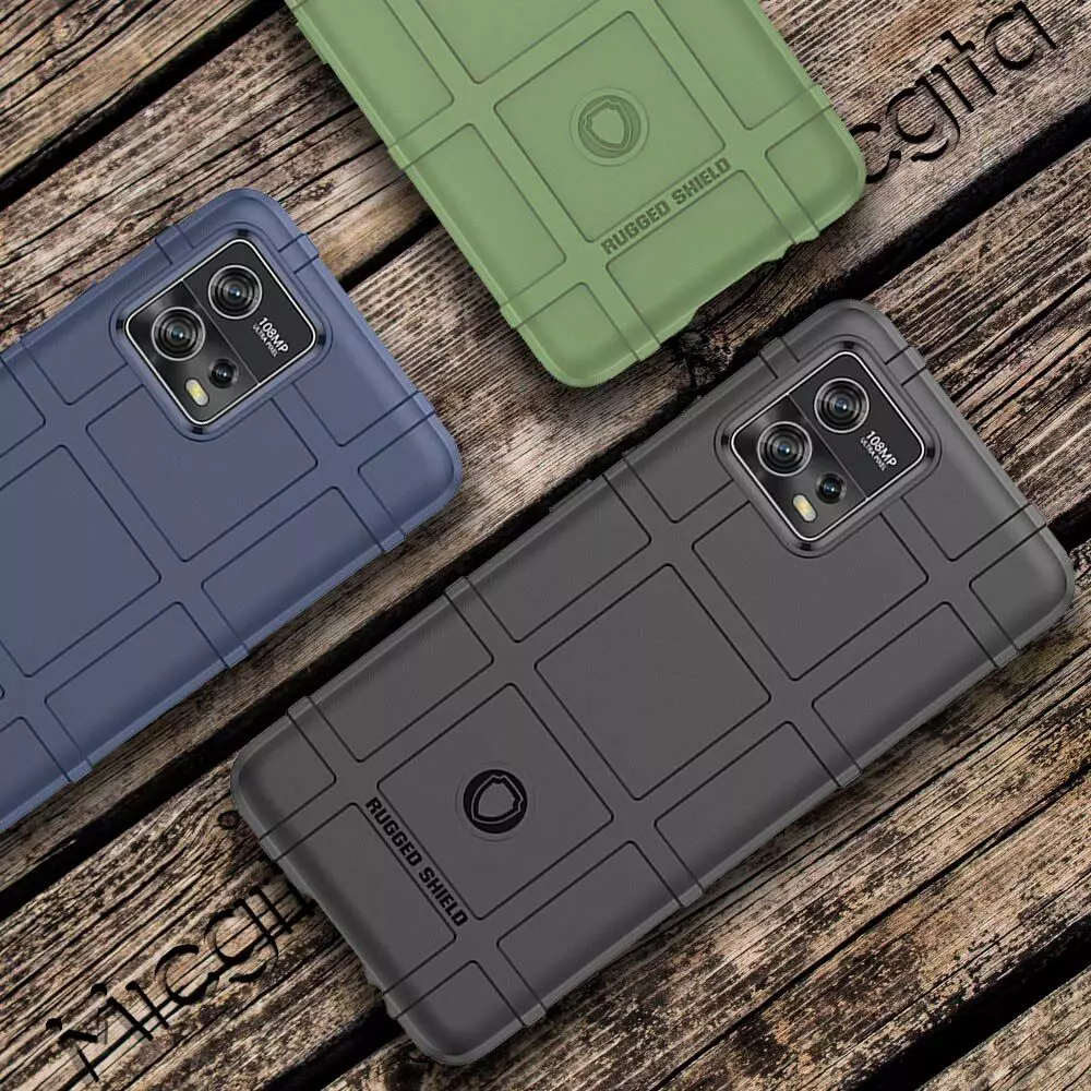 Протиударний чохол бампер для Motorola Moto G72 Anomaly Rugged Shield Blue (Синій)