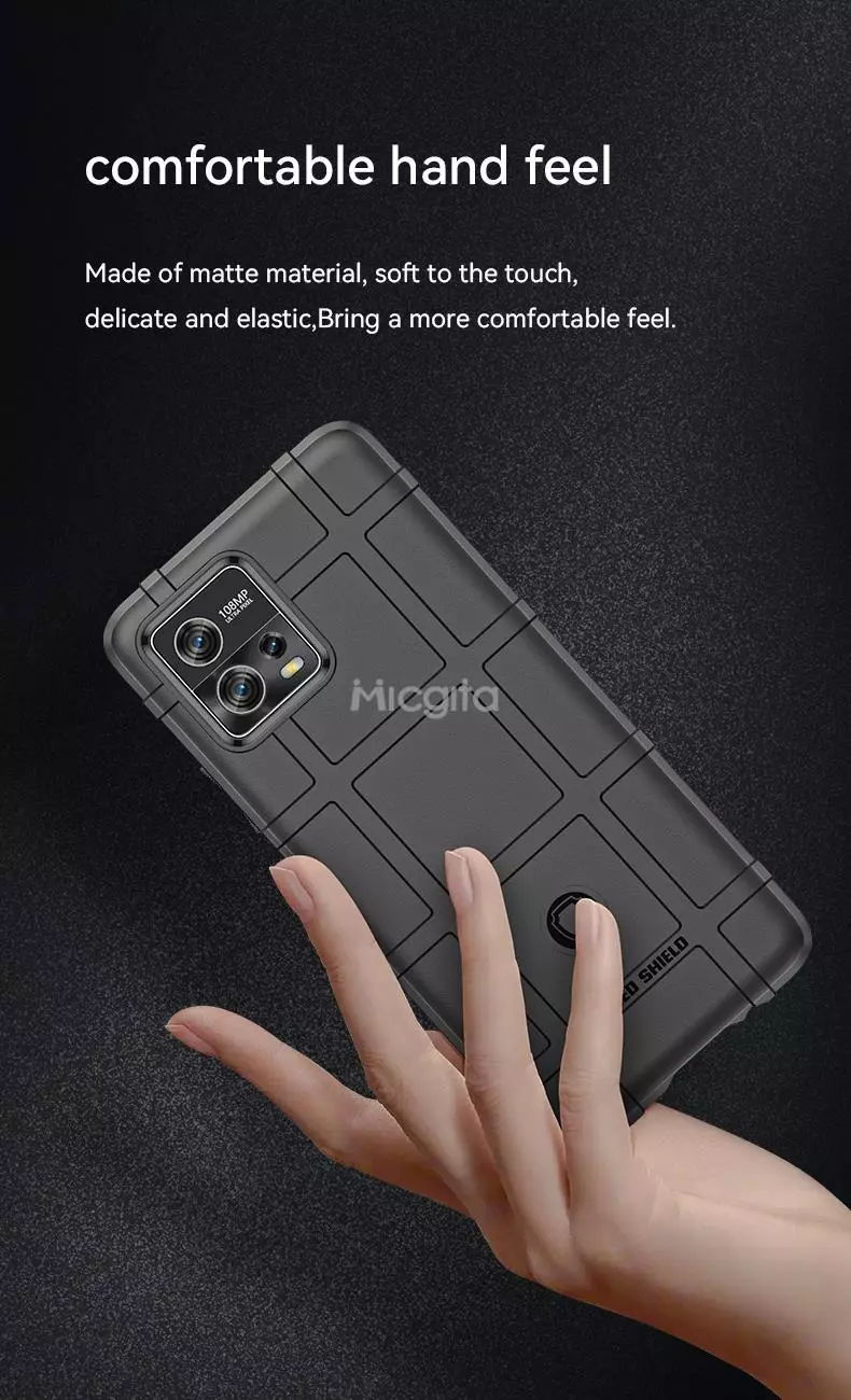 Протиударний чохол бампер для Motorola Moto G72 Anomaly Rugged Shield Blue (Синій)