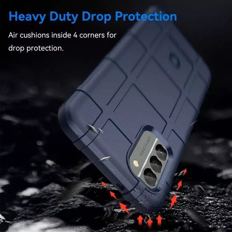 Противоударный чехол бампер для Huawei Nova Y61 Anomaly Rugged Shield Green (Зеленый)