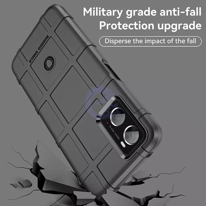 Протиударний чохол бампер для Oppo A17 Anomaly Rugged Shield Black (Чорний)
