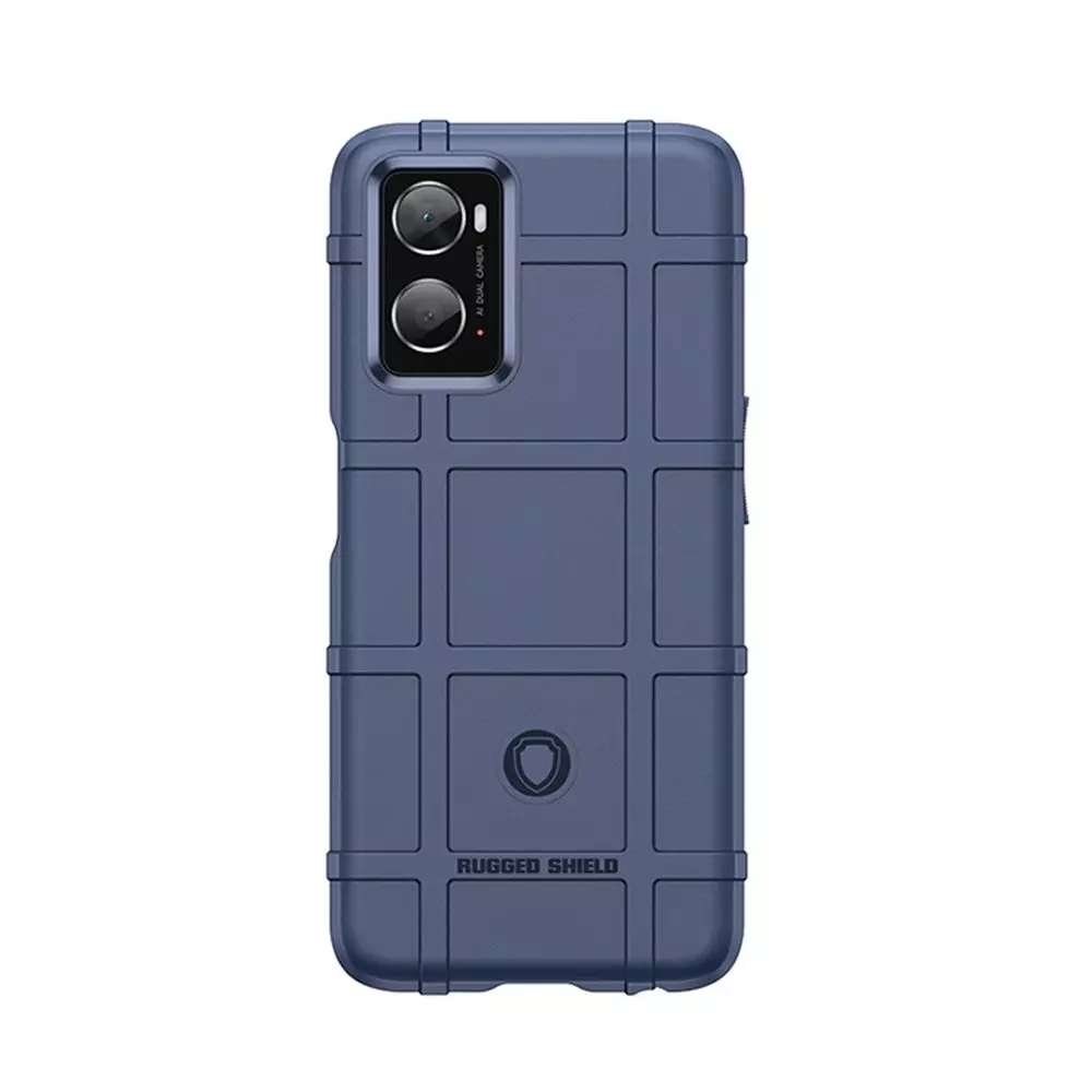 Противоударный чехол бампер для Oppo A57 / A57s Anomaly Rugged Shield Blue (Синий)
