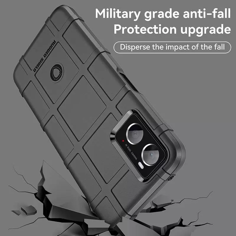 Противоударный чехол бампер для Realme 10 Pro Plus Anomaly Rugged Shield Green (Зеленый)