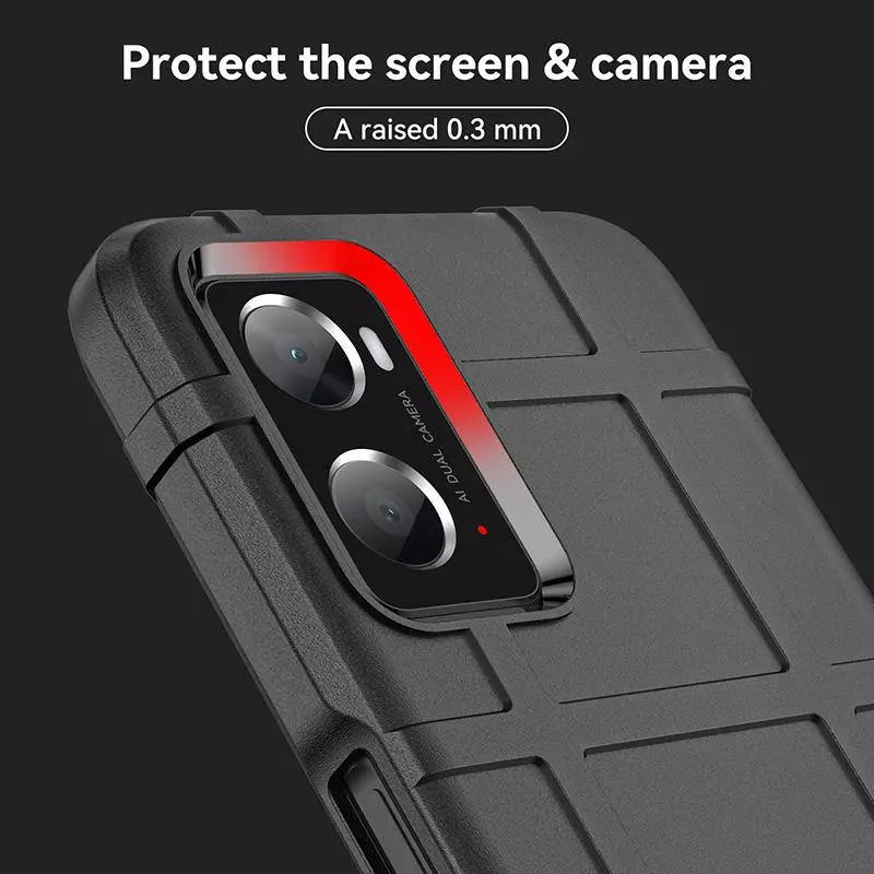 Противоударный чехол бампер для Realme 10 Pro Plus Anomaly Rugged Shield Green (Зеленый)