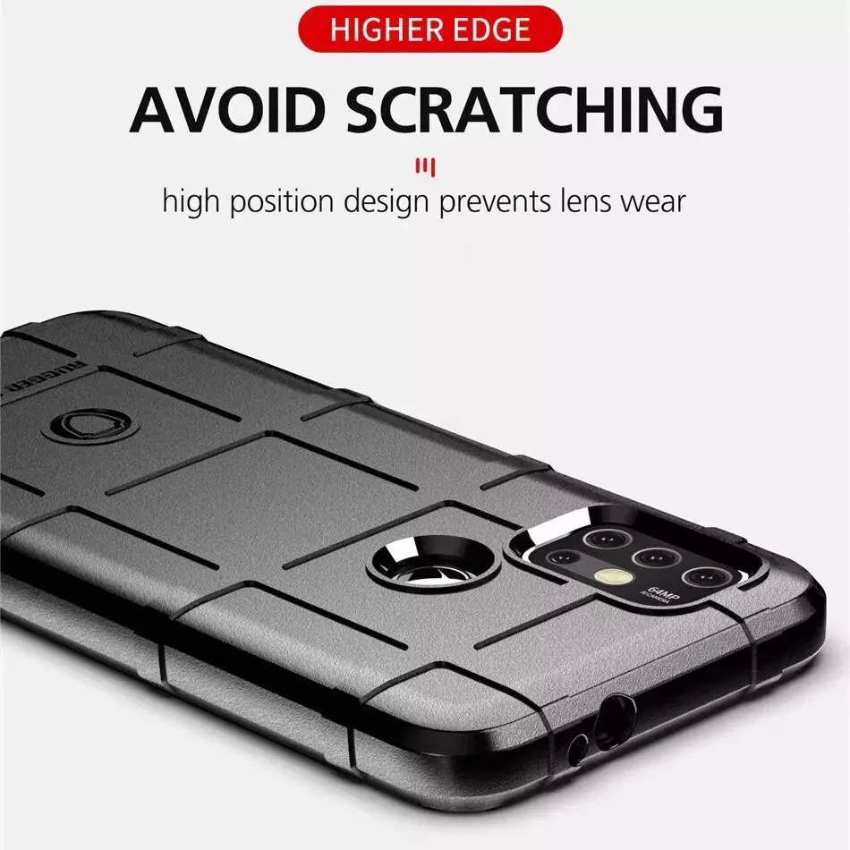 Противоударный чехол бампер для Motorola Moto G52 Anomaly Rugged Shield Blue (Синий)