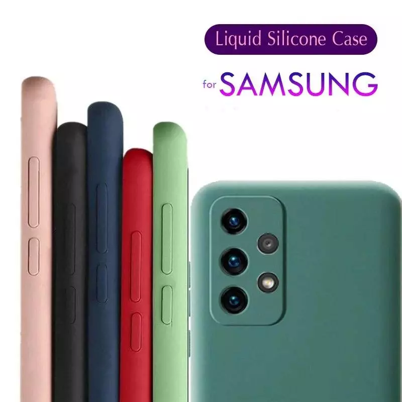 Чохол бампер для Samsung Galaxy A53 5G Anomaly Silicone (з мікрофіброю) Dark Green (Темно зелений)