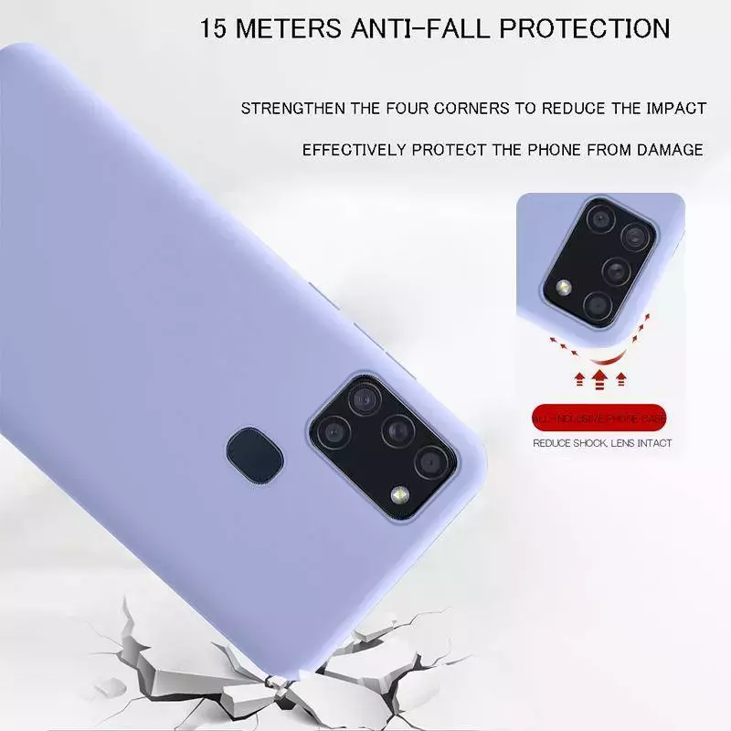 Чехол бампер для Motorola Moto G51 5G Anomaly Silicone (с микрофиброй) Light Green (Светло Зеленый)