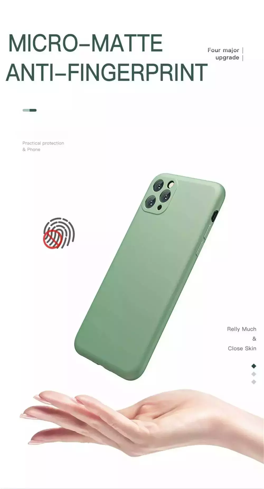Чехол бампер для Motorola Moto G73 Anomaly Silicone (с микрофиброй) Light Green (Светло Зеленый)