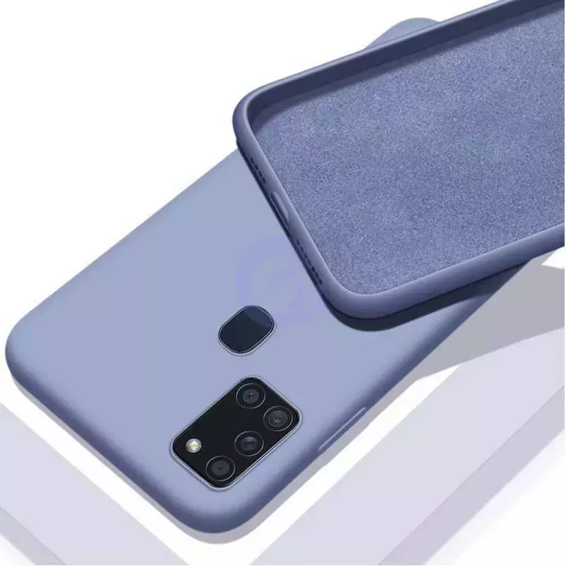 Чохол бампер для Nokia C01 Plus Anomaly Silicone (з мікрофіброю) Purple (Пурпурний)