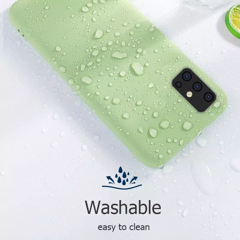 Чохол бампер для Nokia C01 Plus Anomaly Silicone (з мікрофіброю) Blue (Синій)