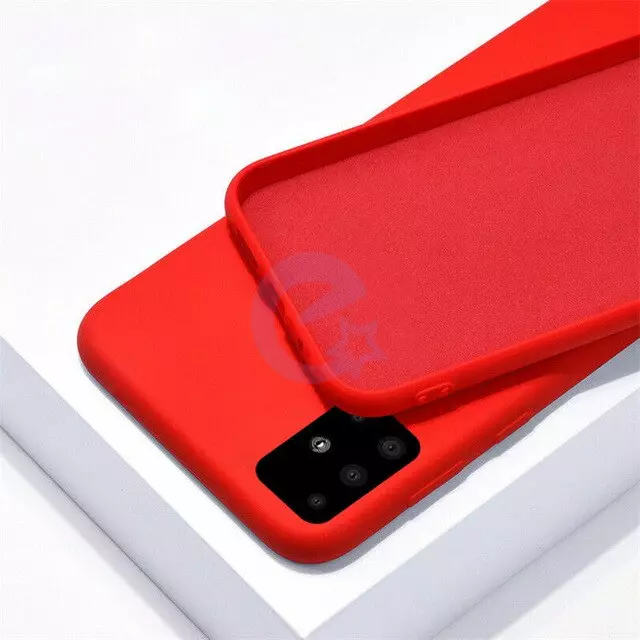 Чехол бампер для Nokia C31 Anomaly Silicone (с микрофиброй) Red (Красный)