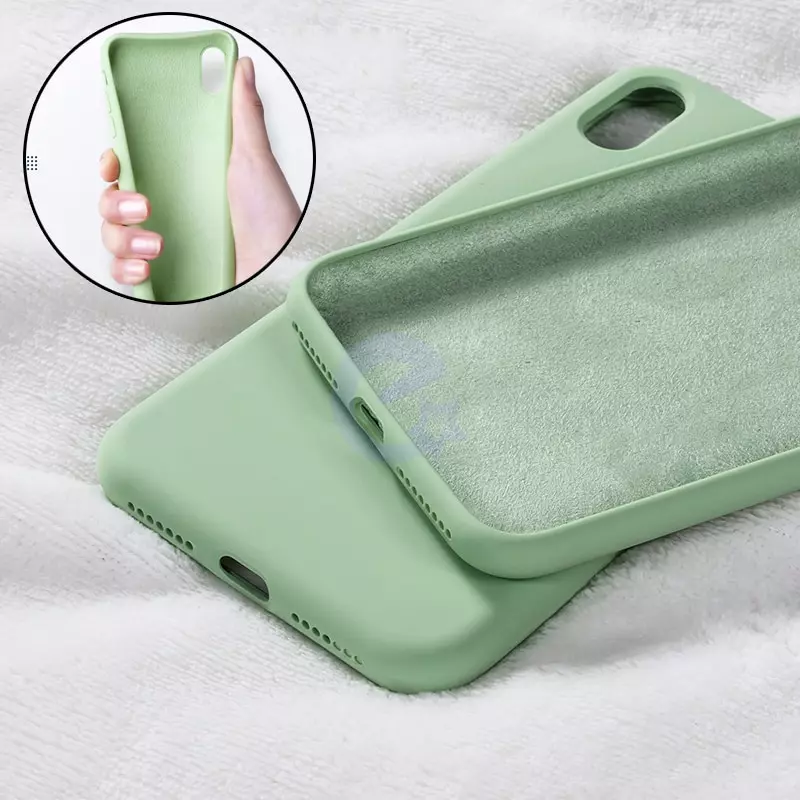 Чехол бампер для Nokia C31 Anomaly Silicone (с микрофиброй) Dark Green (Темно Зеленый)