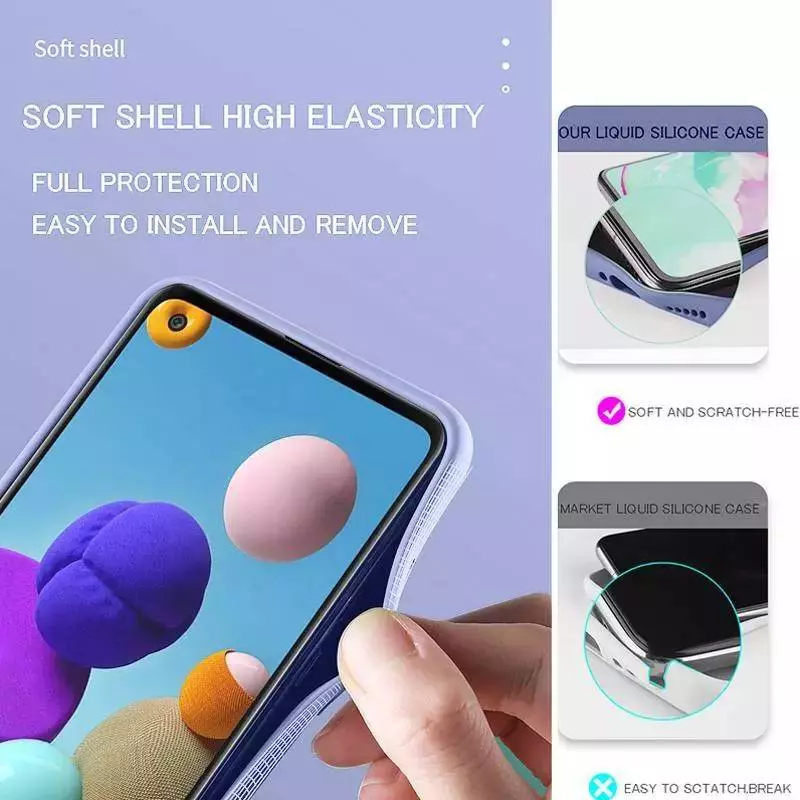 Чехол бампер для Nokia G60 Anomaly Silicone (с микрофиброй) Blue (Синий)