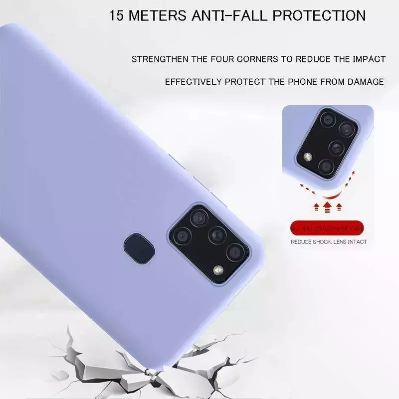 Чехол бампер для Nokia G60 Anomaly Silicone (с микрофиброй) Blue (Синий)