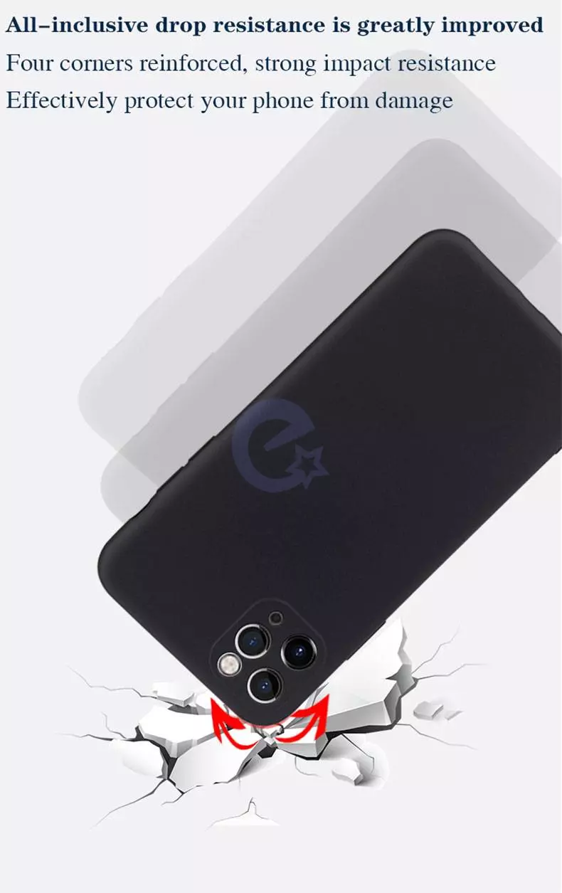 Чехол бампер для Realme C35 Anomaly Silicone (с микрофиброй) Black (Черный)