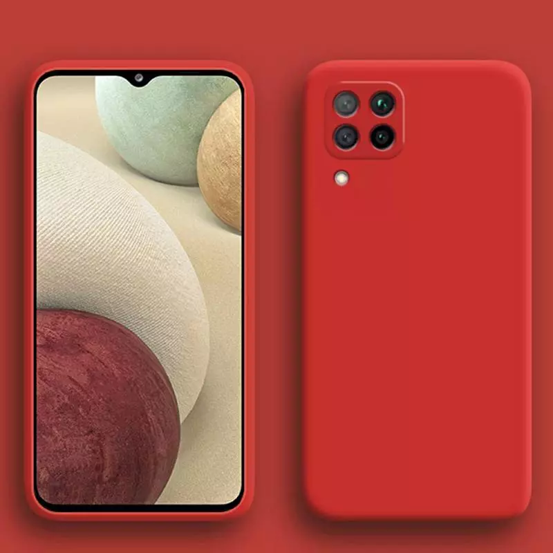 Чехол бампер для Xiaomi Poco M5s / Redmi Note 10 / Redmi Note 10S Anomaly Silicone (с микрофиброй) Camellia (Камелия)